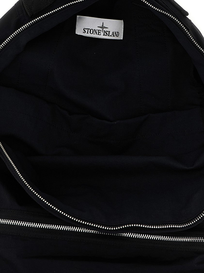 Stone Island Logo Patch Backpack