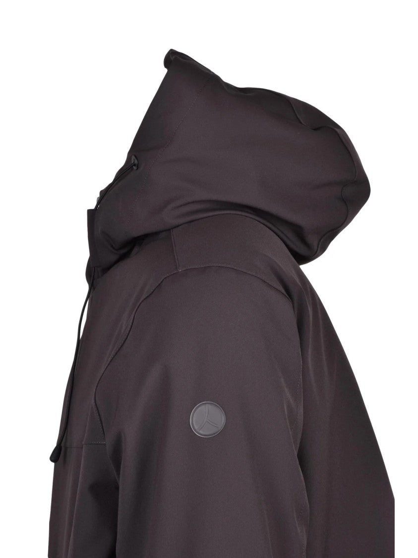 People Of Shibuya Brown Mitake Padded Stretch Polyamide Jacket