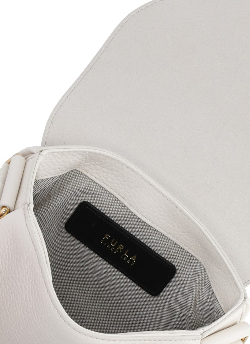 Furla Ivory Lotus Shoulder Bag