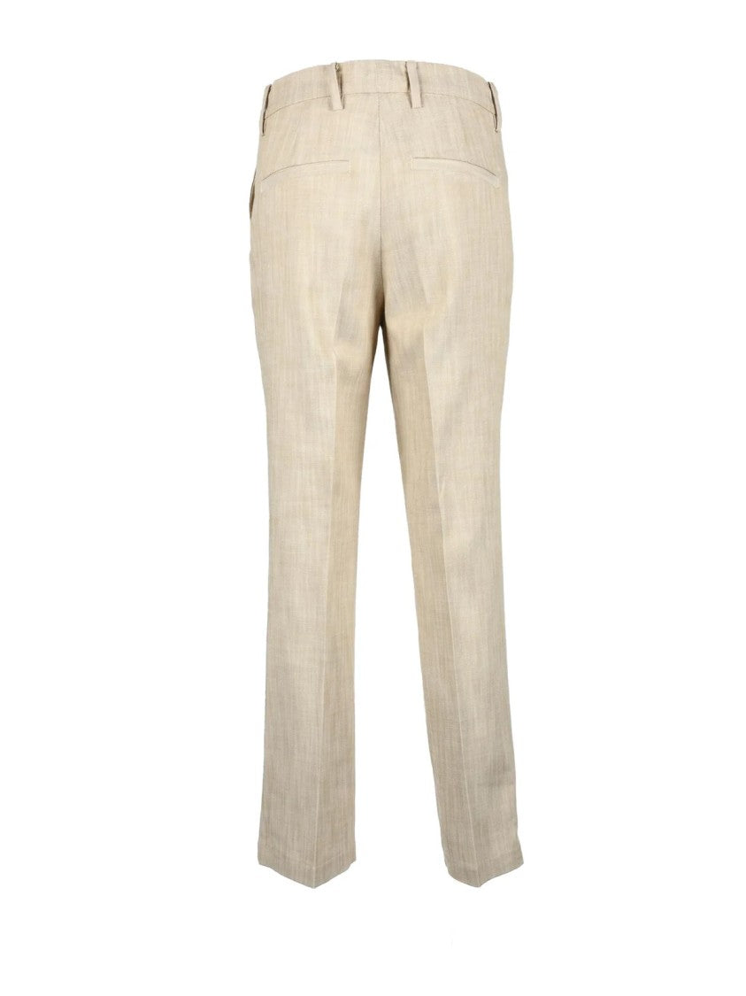 Department 5 Straight-Leg Viscose Stretch Trousers With Tailored Fit