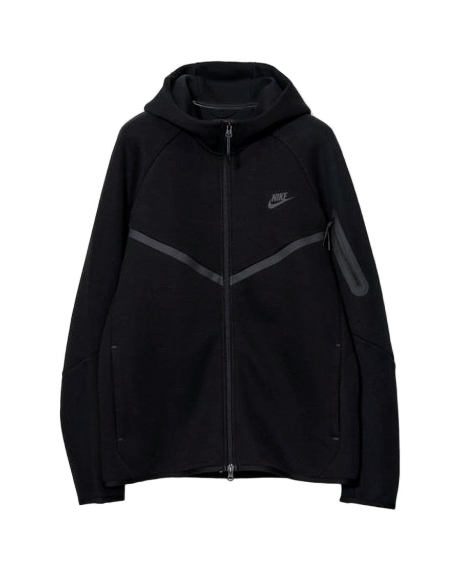 Nike Minimalist Black Full-Zip Jacket With Hood