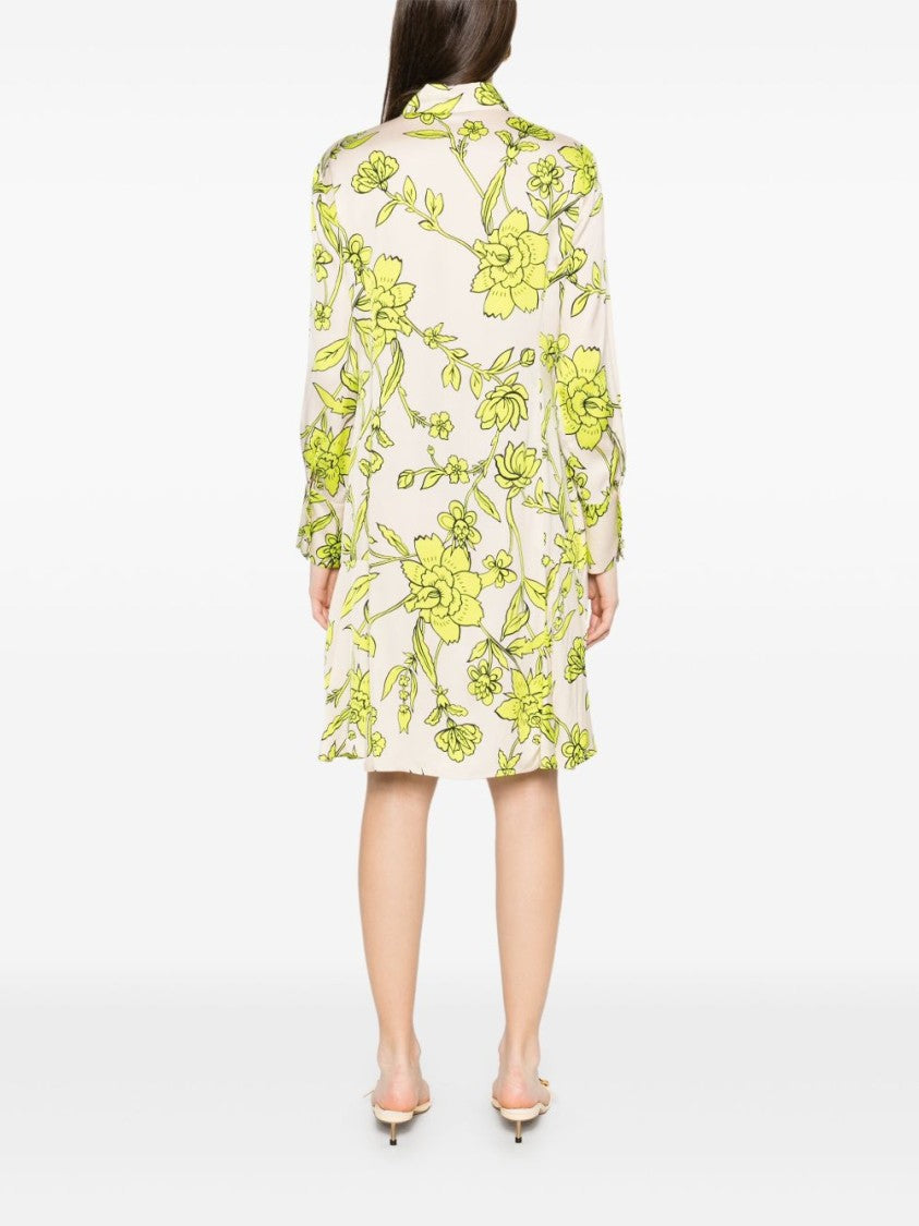 Liu Jo Floral Wrap Dress With Adjustable Waist