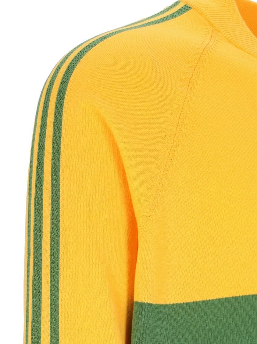 Adidas X Wales Bonner "New Knit" Crewneck Sweatshirt – Yellow