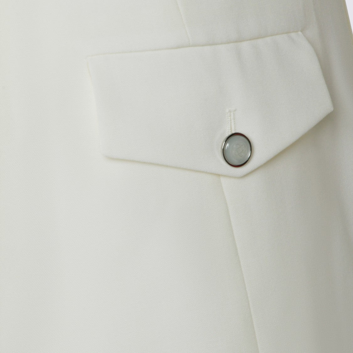 Casablanca Tailored Minimalist Shorts With Structured Waistband