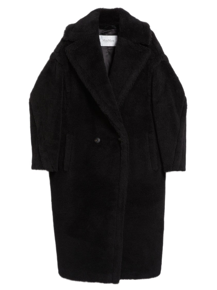 Max Mara Oversized Double-Breasted Alpaca And Wool Coat