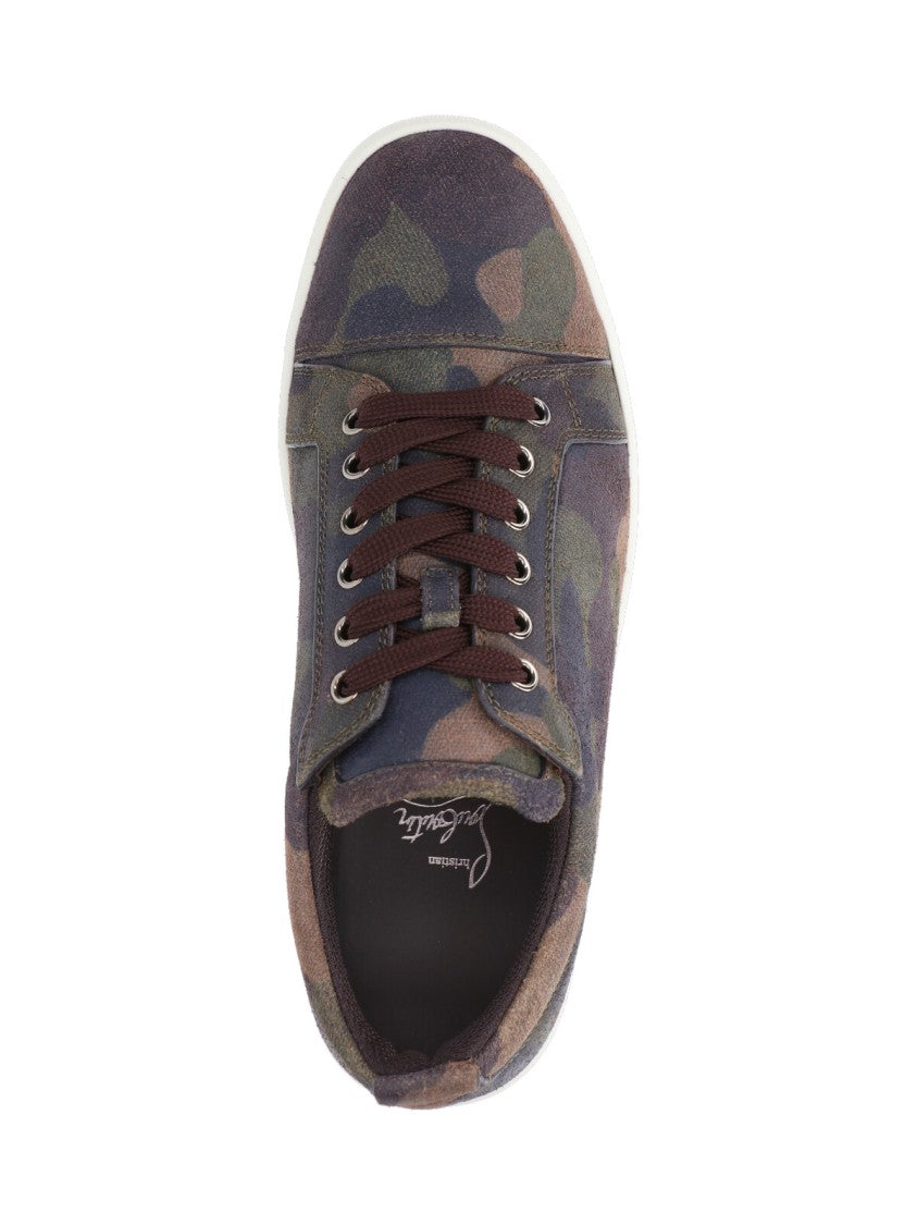 Christian Louboutin "Louis Junior" Sneakers – Brown