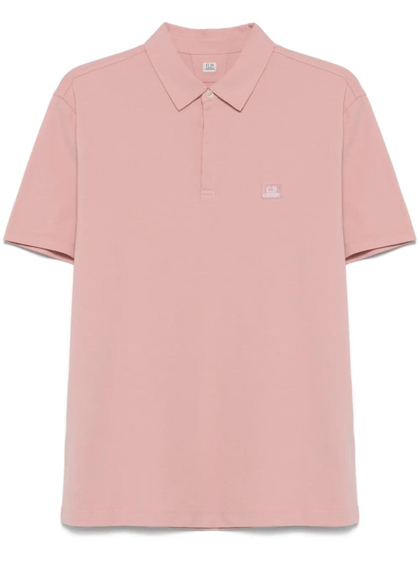 C.P. Company Logo-Patch Polo Shirt