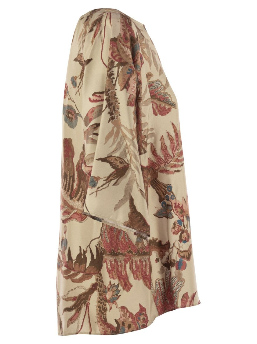 Max Mara Filippo - Printed Silk Soft Blouse