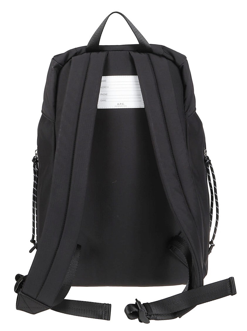 A.P.C. Trek 2.0 Black Polyamide Backpack