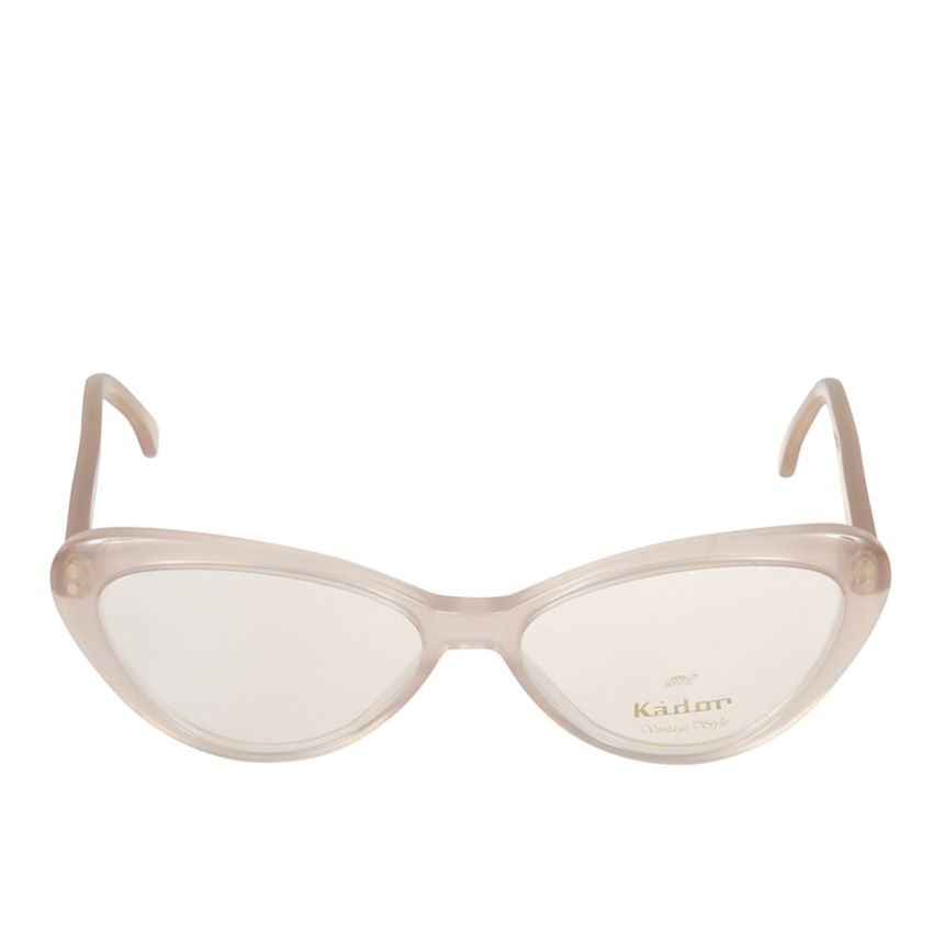Kador Alice Translucent Beige Cat-Eye Sunglasses With Vintage Inspiration