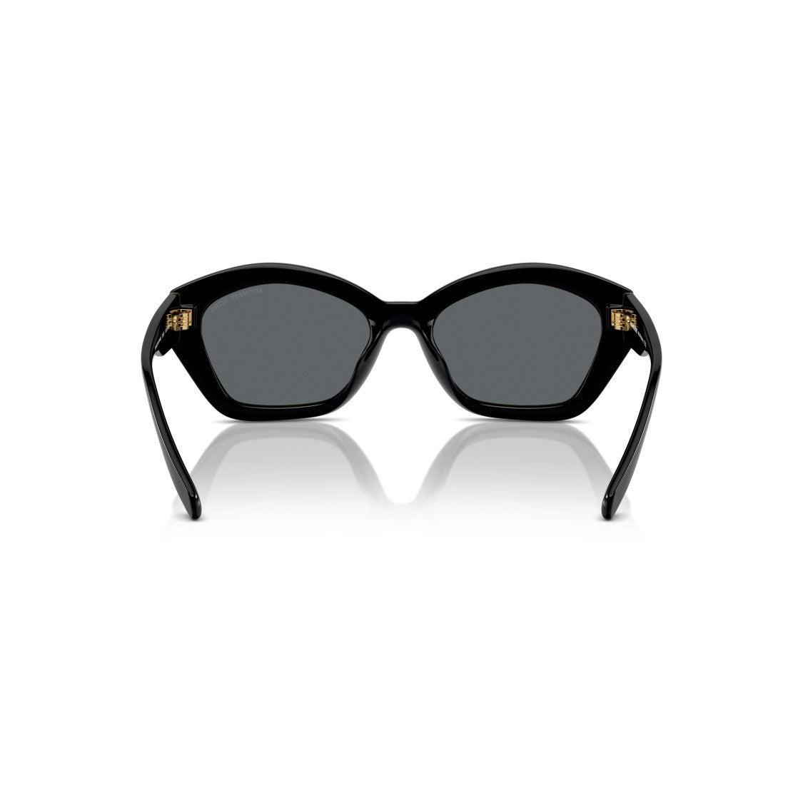 Michael Kors 0Mk2209u Angular Cat-Eye Sunglasses With Glossy Black Finish