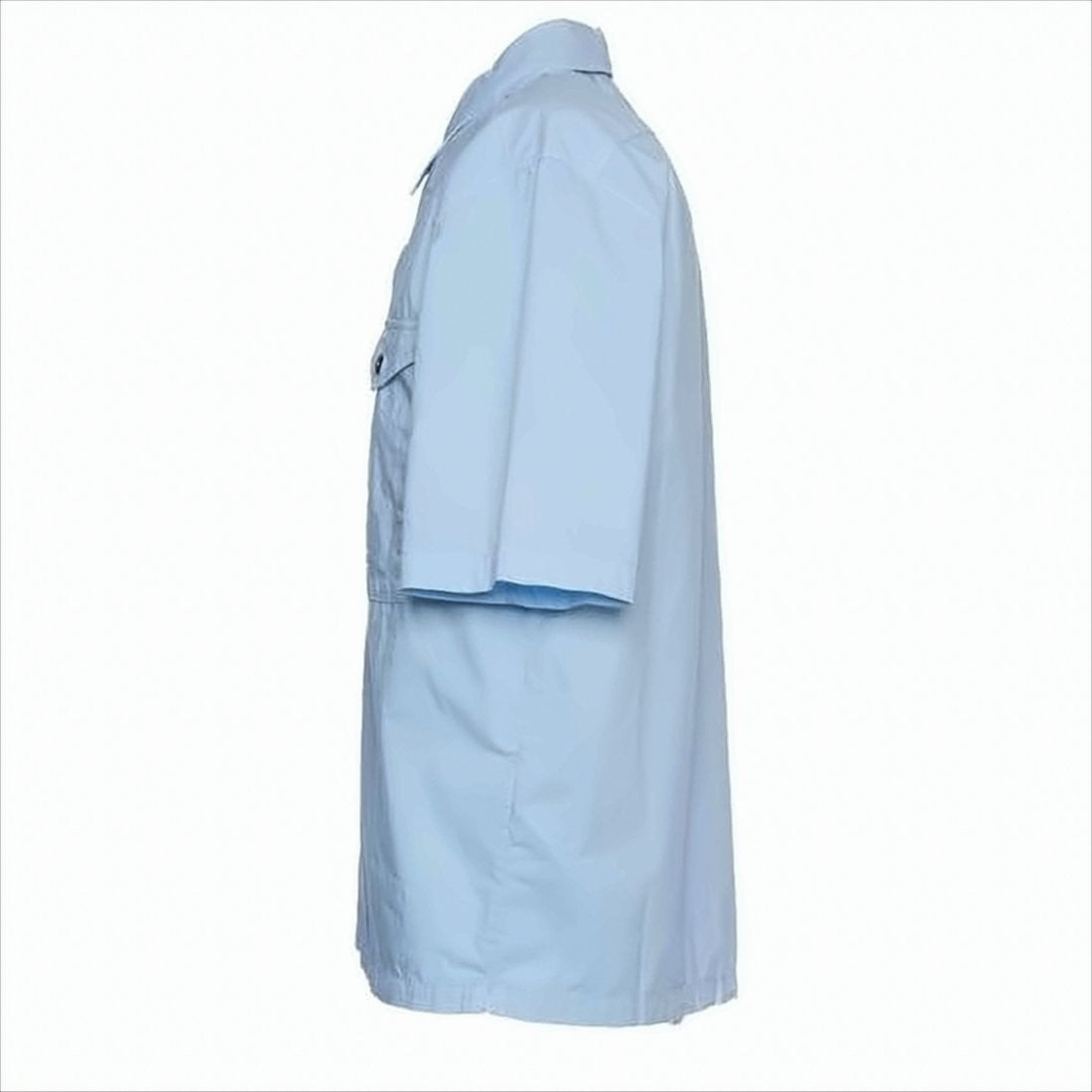 C.P. Company Short-Sleeve Classic Collar Shirt With Chest Pocket Detail