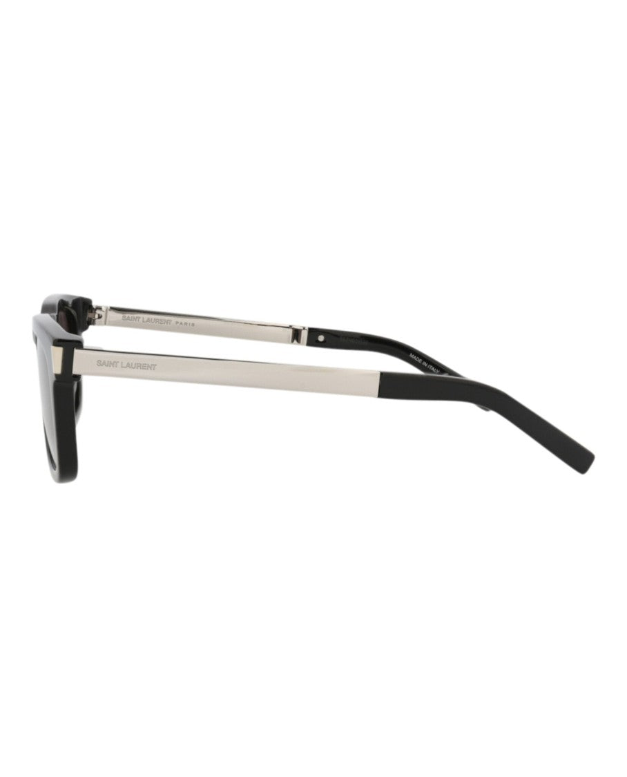 Saint Laurent Square-Frame Recycled Acetate Sunglasses