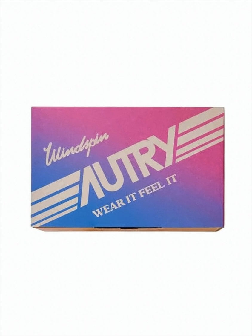 Autry Textured Suede Low-Profile Sneakers