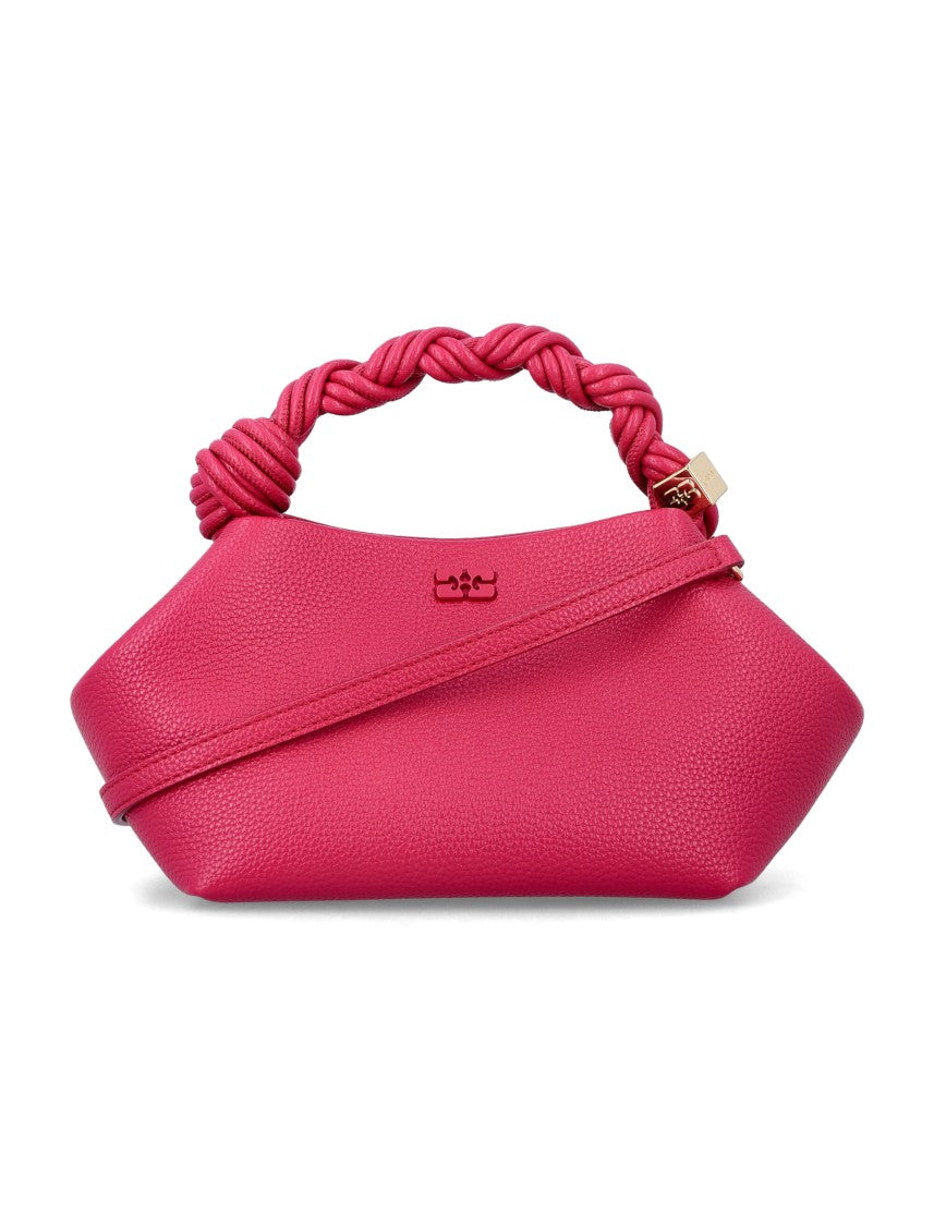 Ganni Bou Small Fabric Knot Handbag