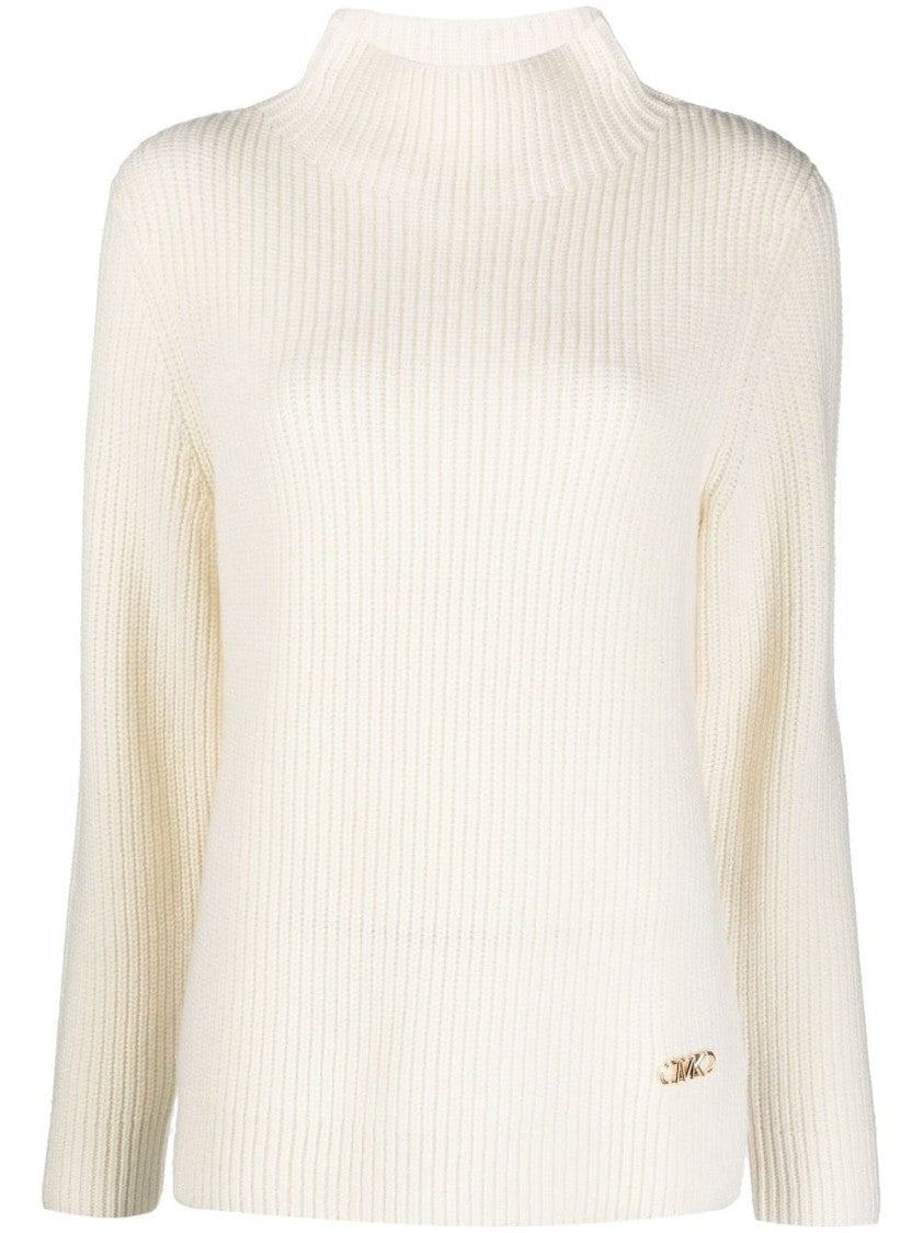 Michael Kors Funnel Neck Ls Sweater