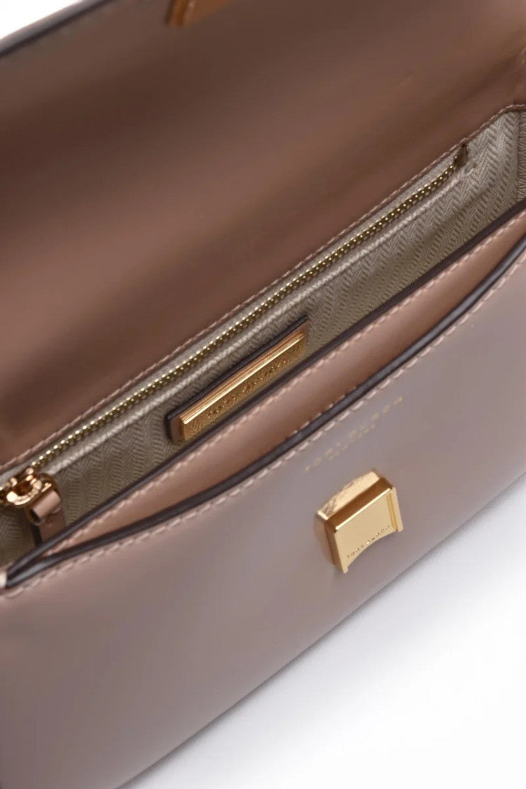 Tory Burch Britten Patent Shoulder Bag - Pink