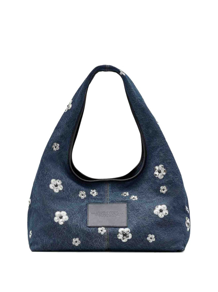 Marc Jacobs The Sequin Daisy Denim Sack Bag