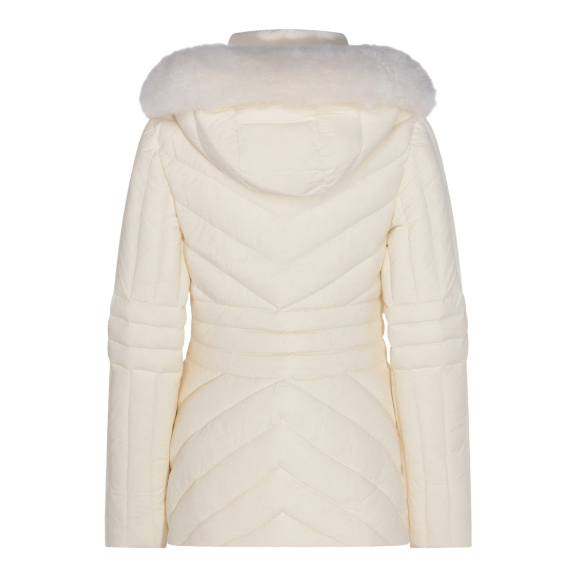 Mackage Quilted Down Coat With Detachable Fur Trim