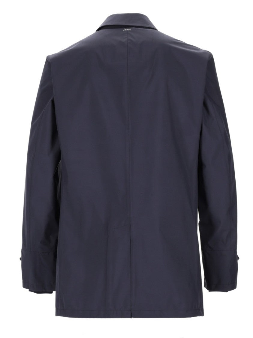 Herno Waterproof Classic Collar Multi Pockets Jacket