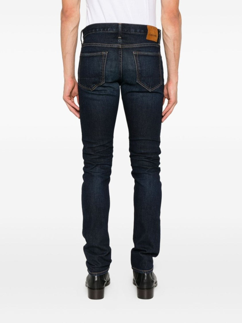 Tom Ford Indigo Blue Slim Fit Jeans