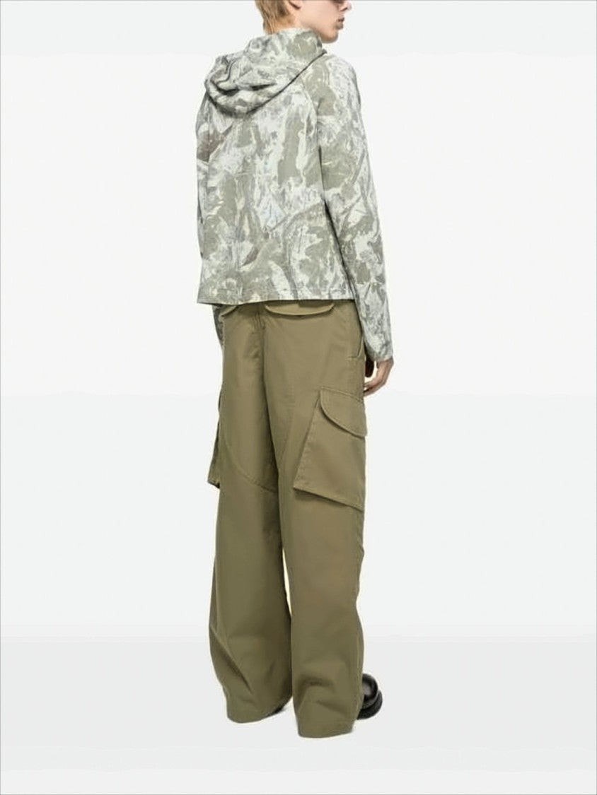 Acne Studios Utility-Inspired Straight Pants With Flap Pockets