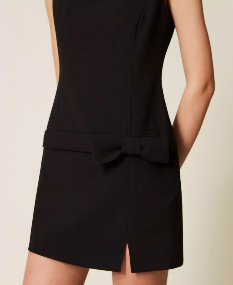 Twin-Set Fitted Sleeveless Mini Dress