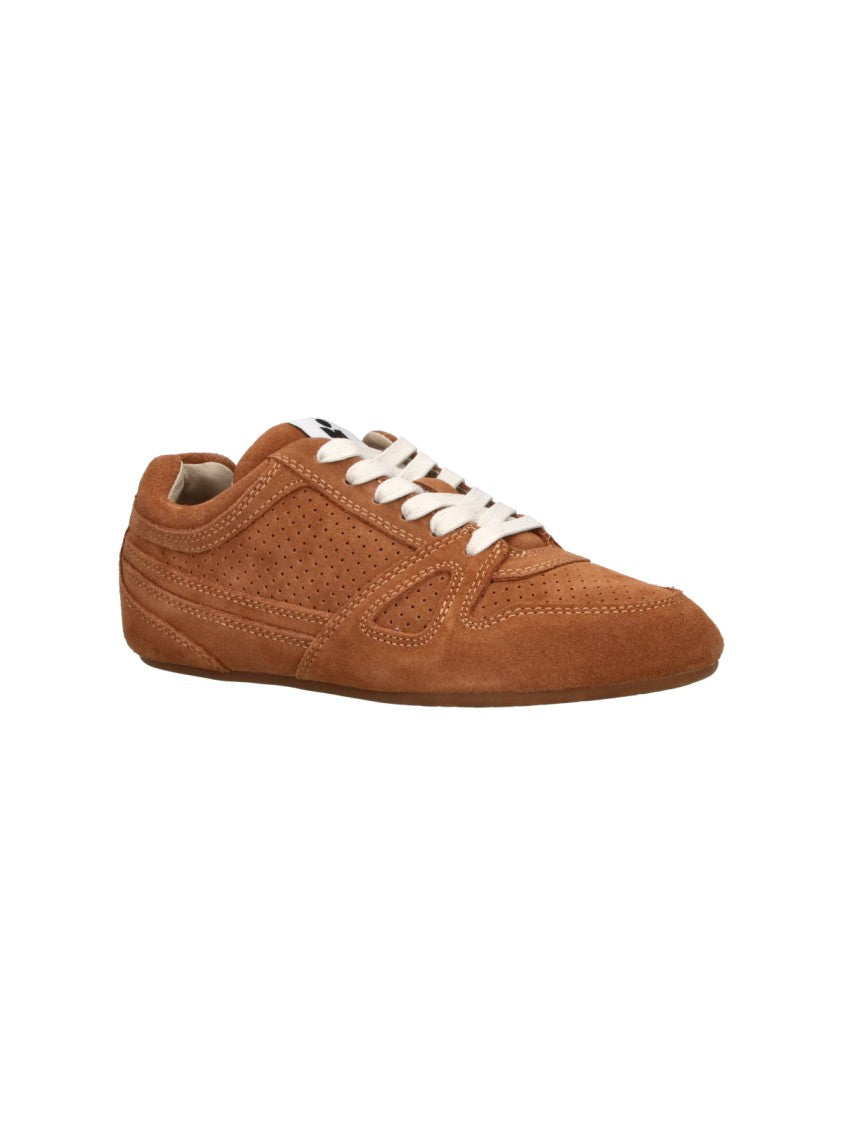 Isabel Marant Brown Senny Suede Sneakers