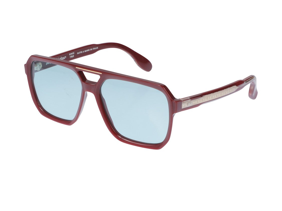 Kador Gold Big 1-58 Double Bridge Oversized Square Sunglasses