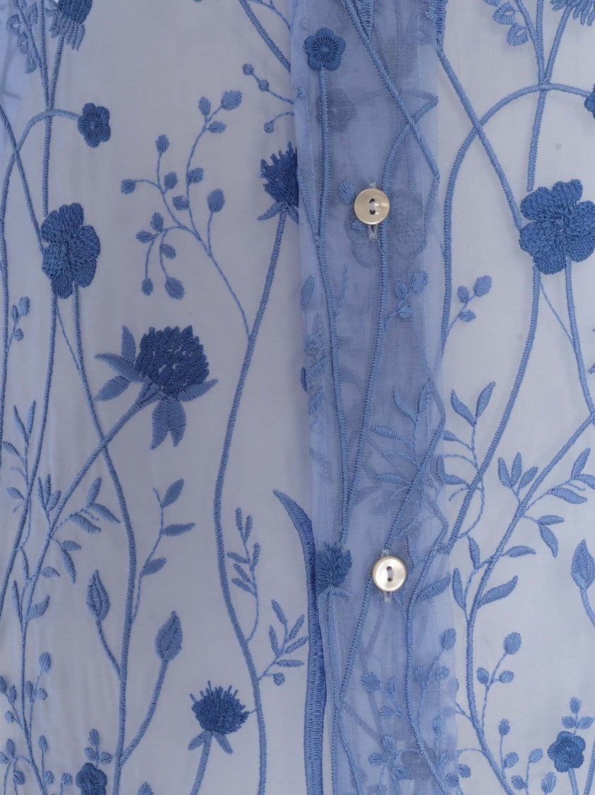 P.A.R.O.S.H. Sheer Silk Shirt