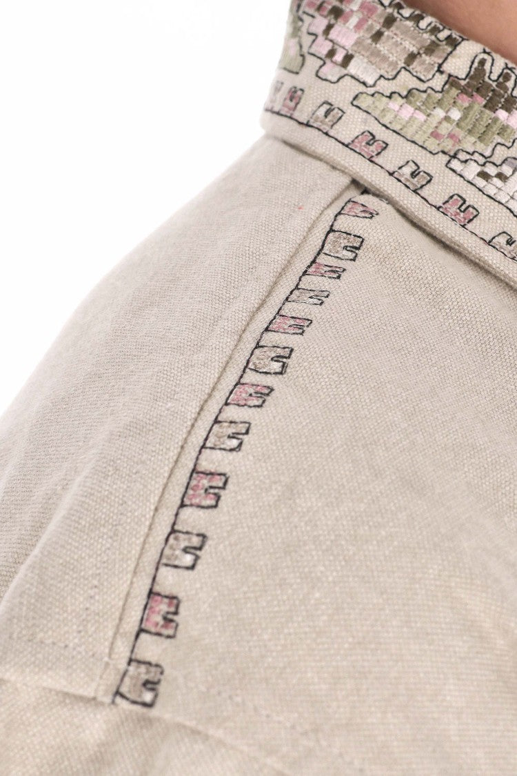 Isabel Marant Over Fit Embroidered Overshirt