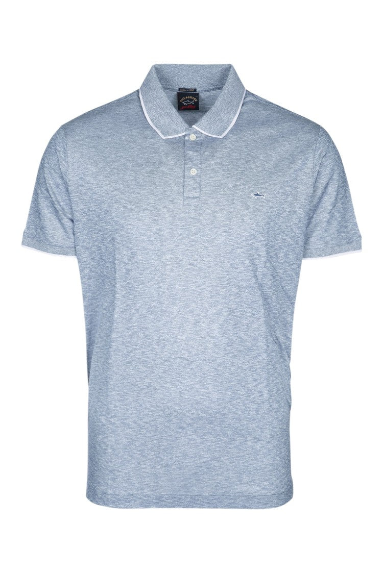 Paul & Shark Classic Cotton Polo With Contrasting Trim