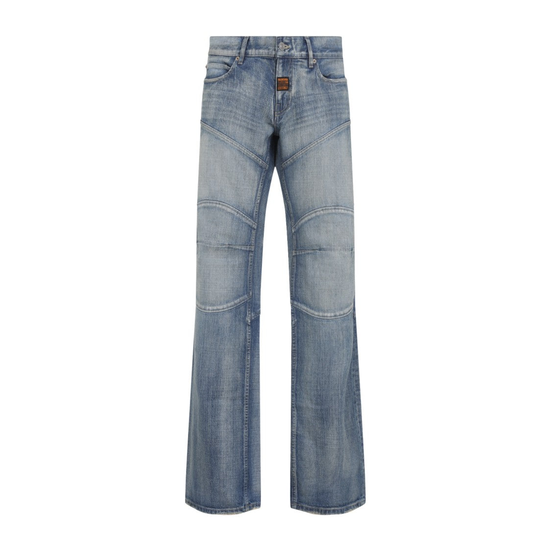 Balenciaga Flared Light Blue Denim Jeans