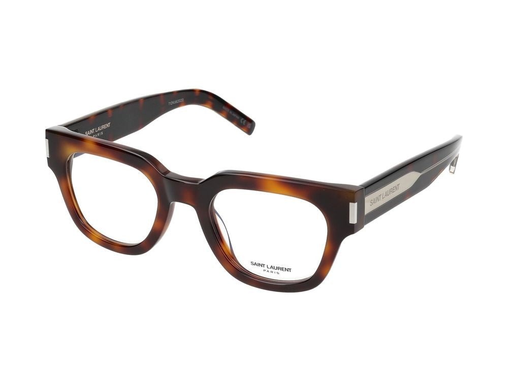 Saint Laurent Eyeglasses Saint Laurent Sl 661 002 Havana Crystal Transparent 50/22/145