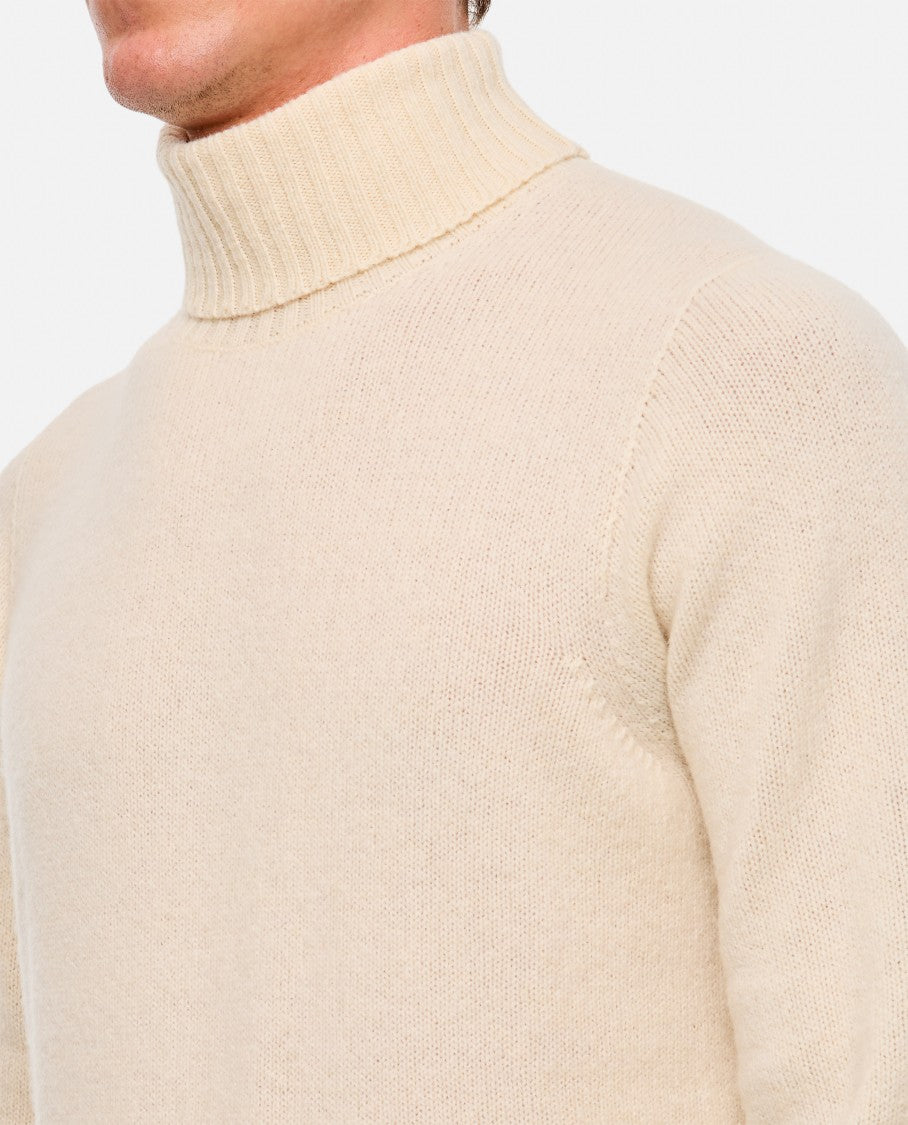 Drumohr Ribbed Turtleneck Sweater