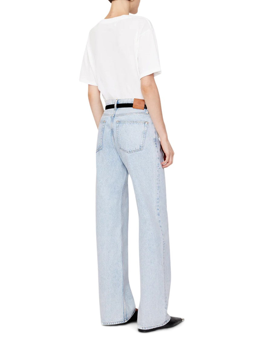 Anine Bing High-Waisted Wide-Leg Trousers With Vintage Appeal