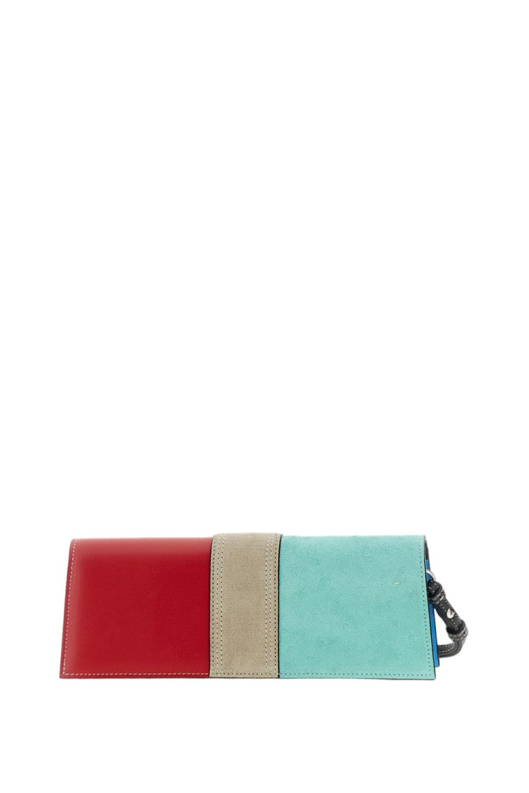 Jacquemus La Pochette Bambino Leather Clutch