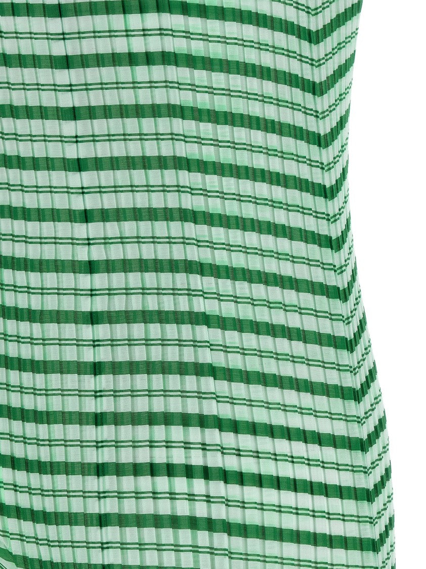 Issey Miyake 'Generic Stripes (Machine Pleats)' Dress