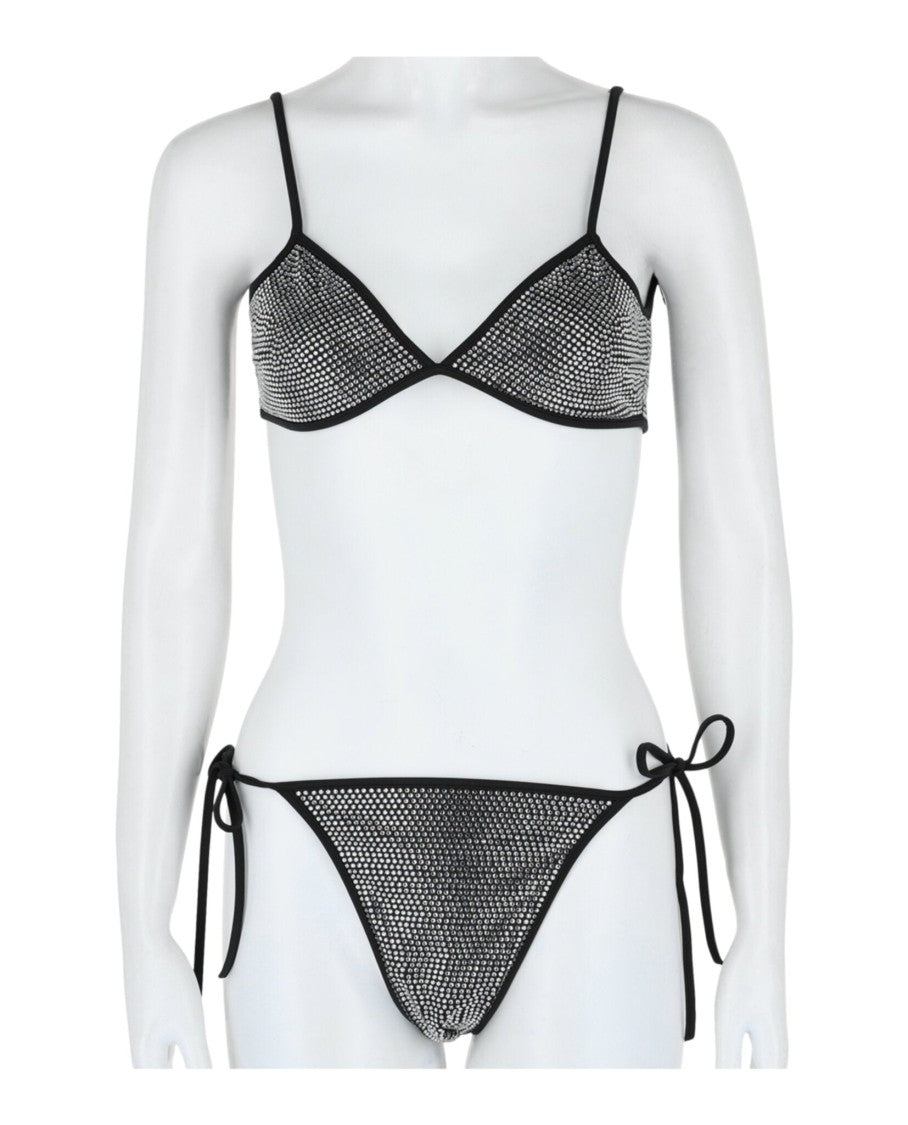Balenciaga Crystal Embellished Bikini Set