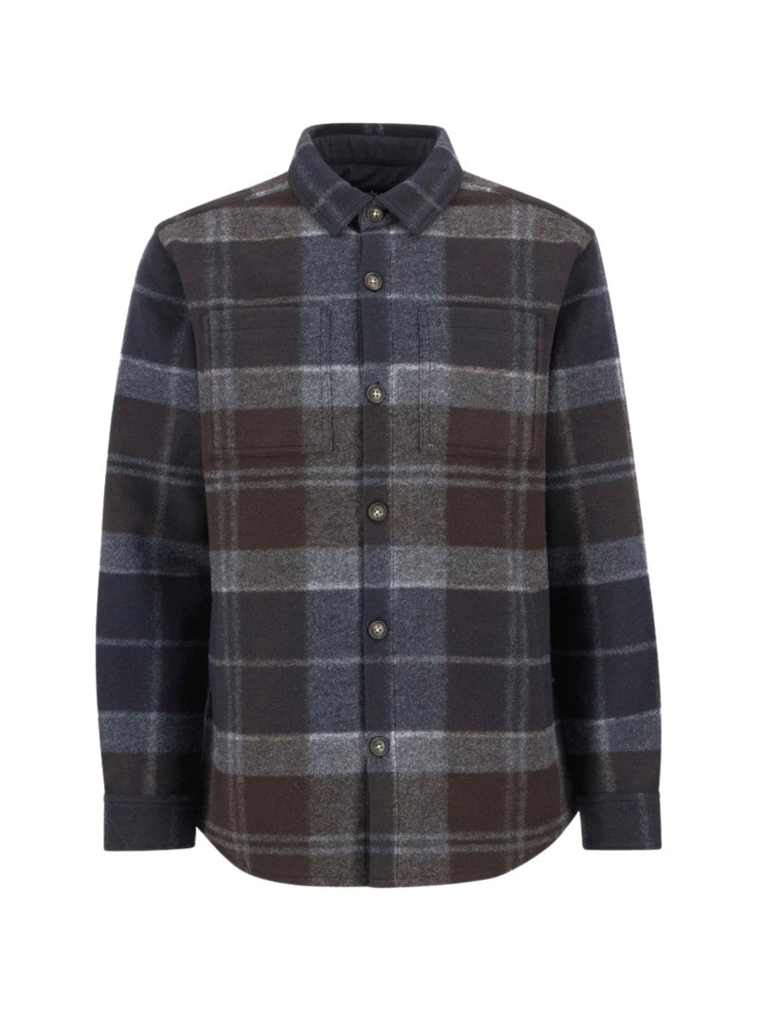 Barbour Chapter Plaid Fleece Overshirt