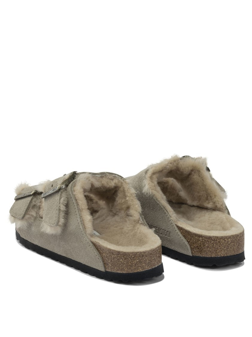 Birkenstock "Arizona Shearling" Sandals
