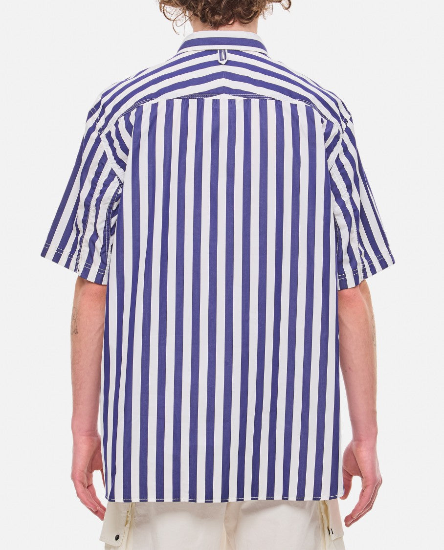 Junya Watanabe Short Sleeve Stripes Shirt