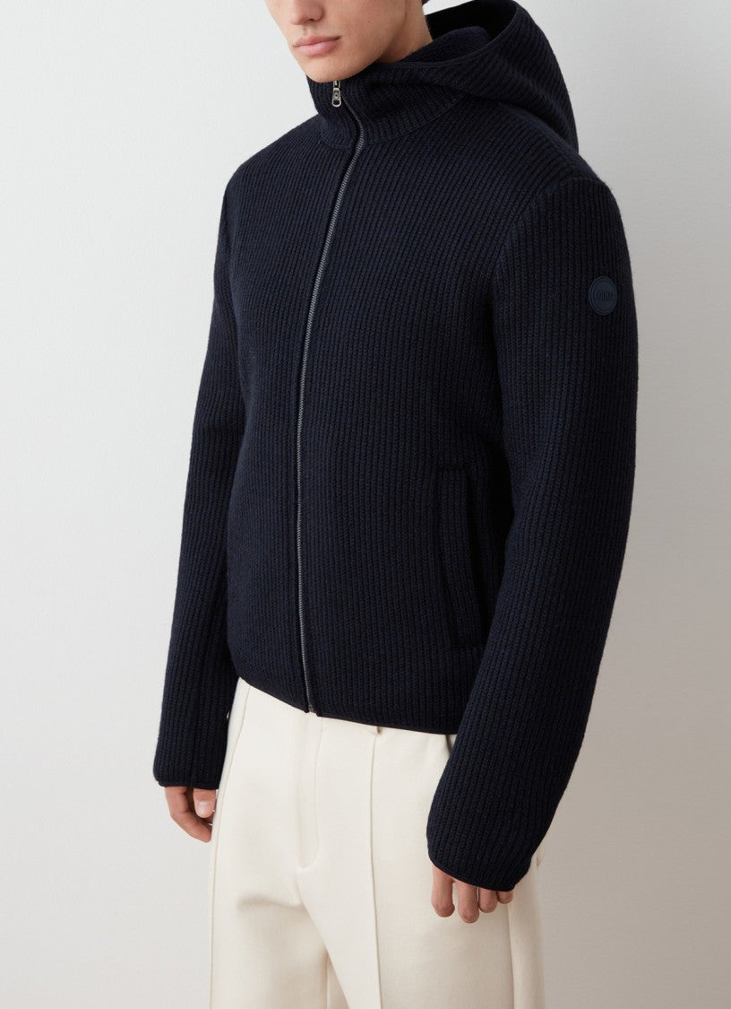Colmar Originals Ribbed Hooded Jacket With Structured Fit
