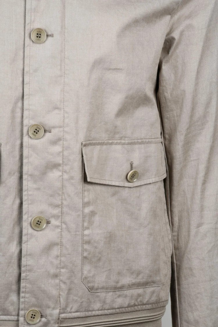 Duno Soil Portobello Linen Coat - Beige