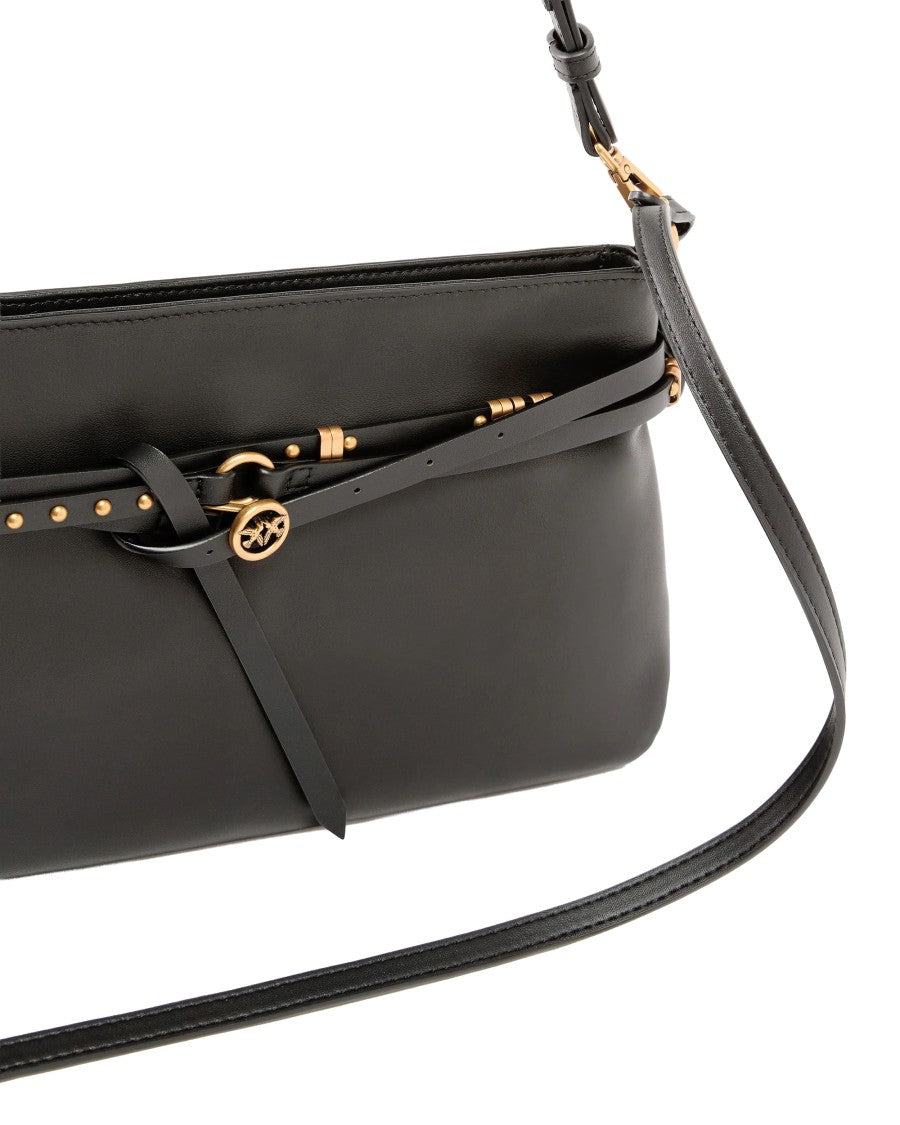 Pinko Medium Black Shoulder Bag