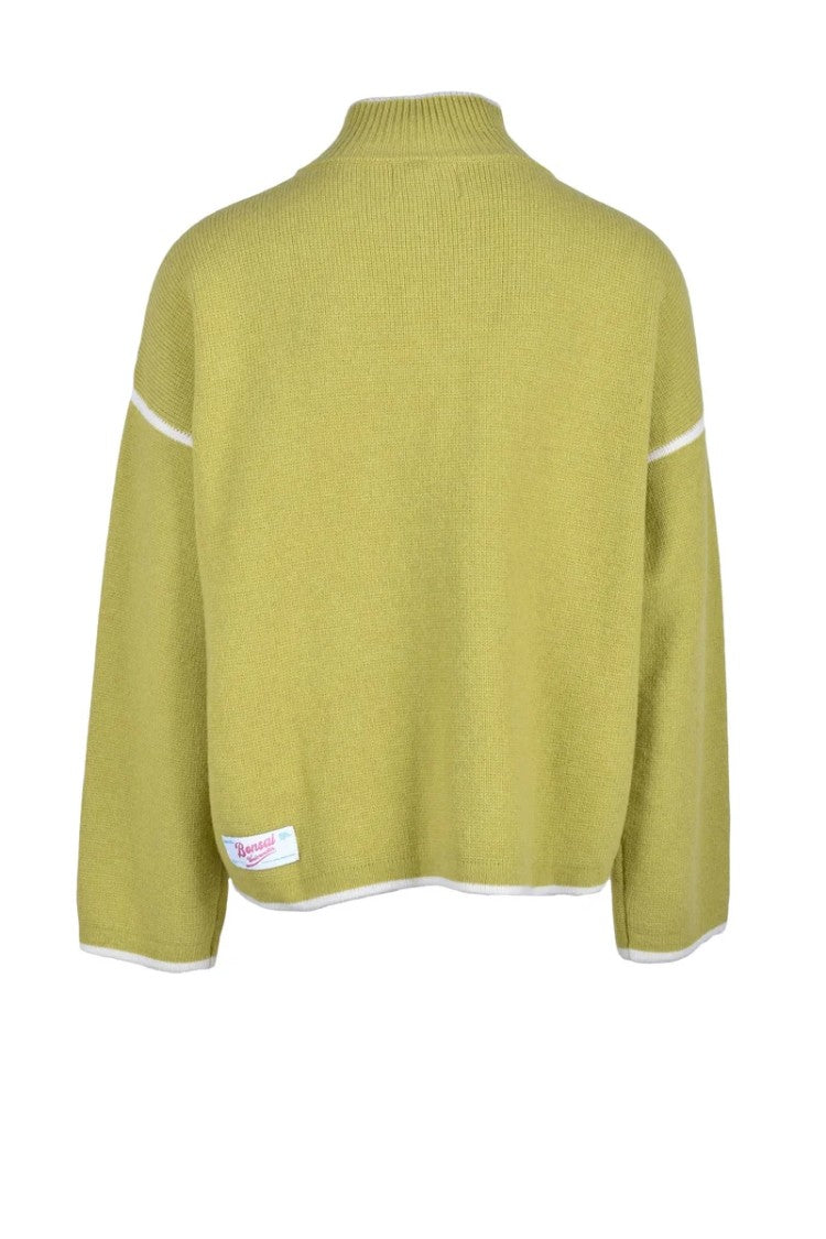 Bonsai Crewneck Sweater - Green