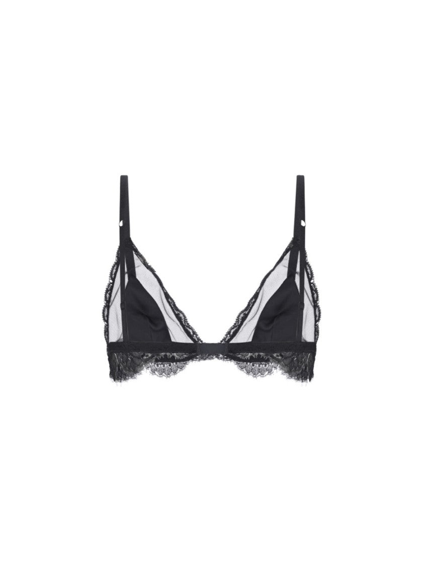 Dolce & Gabbana Triangle Bra – Black