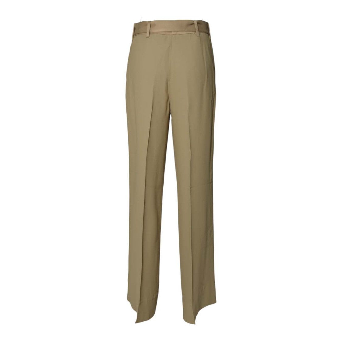 Room 52 Lara Beige Viscose Trousers With Belt