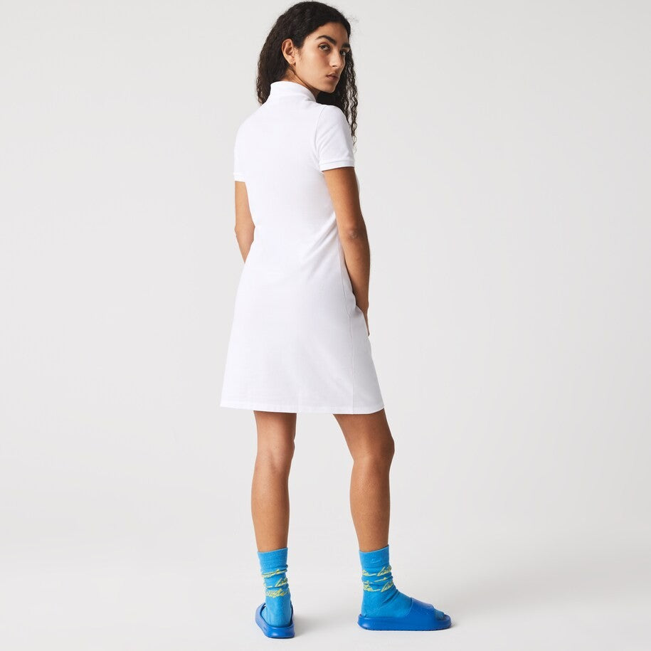 Lacoste Ribbed Polo Dress