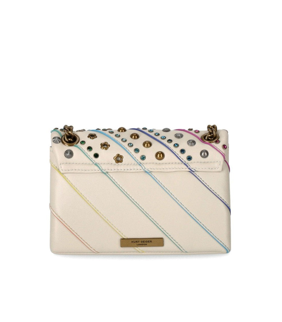 Kurt Geiger Kensington Mini Bone Crossbody Bag